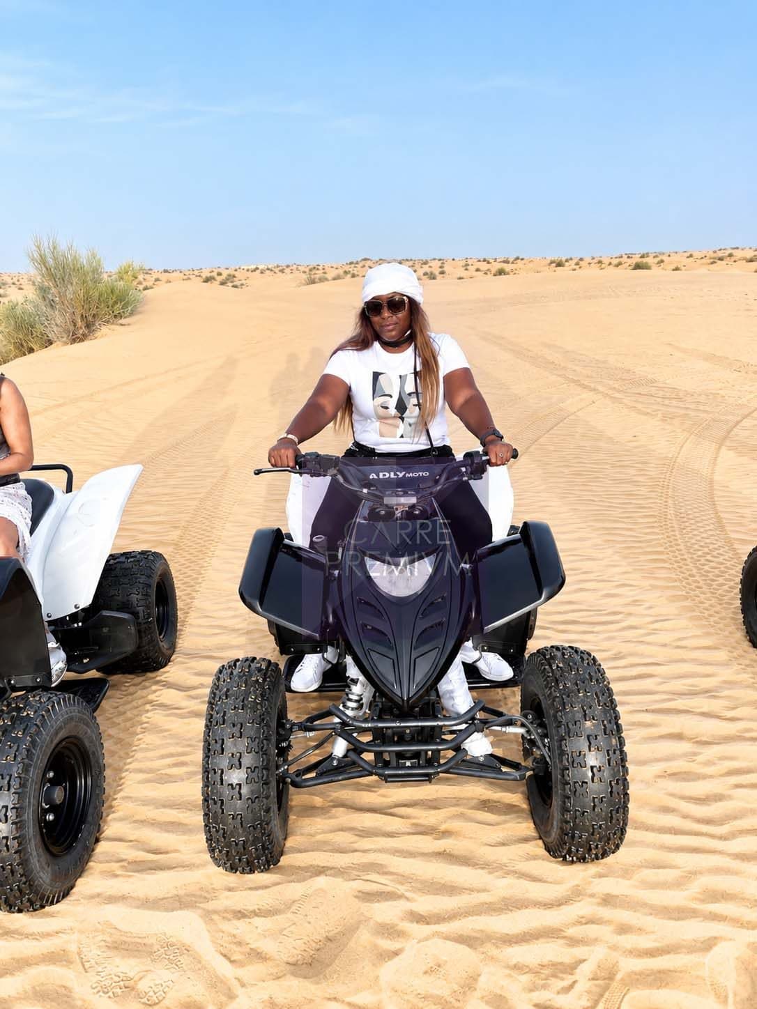 Balade en quad dans le désert