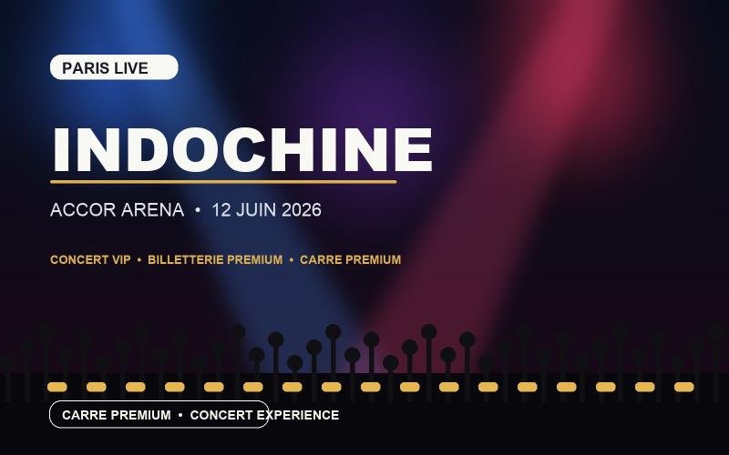 Concert INDOCHINE - Paris